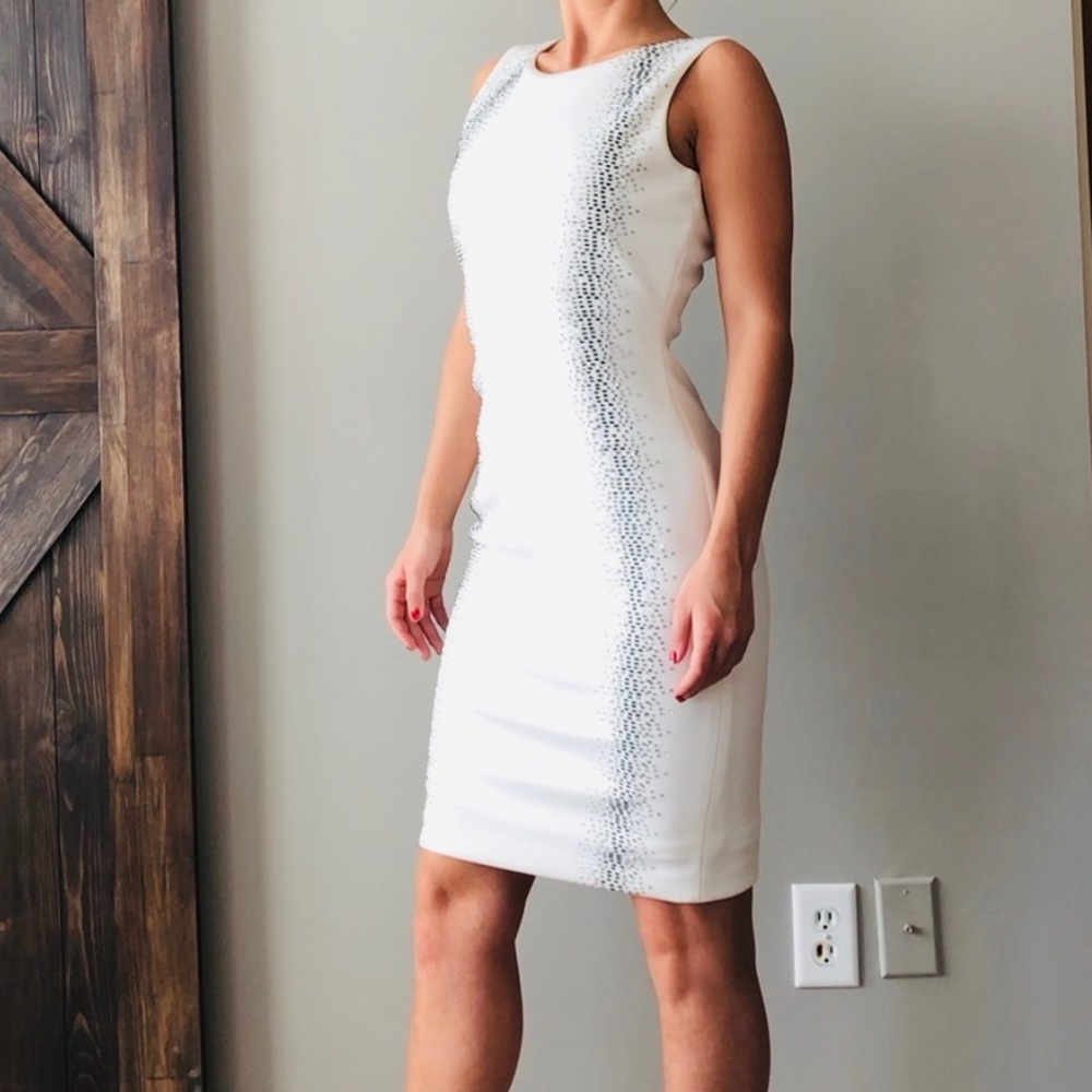 White Calvin Klein Dress!